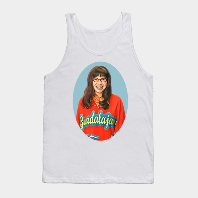 Ugly Betty (In Blue Frame) Tank Top by Chelsea Seashell